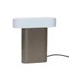 Outlet Sleek bordlampe, brun/lysegrå Lamper Til Reol|Lamper Til Natbord