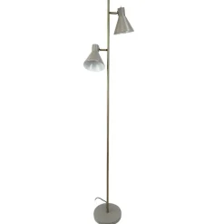 Online Sleep gulvlampe, brun Messinglamper|Standerlamper