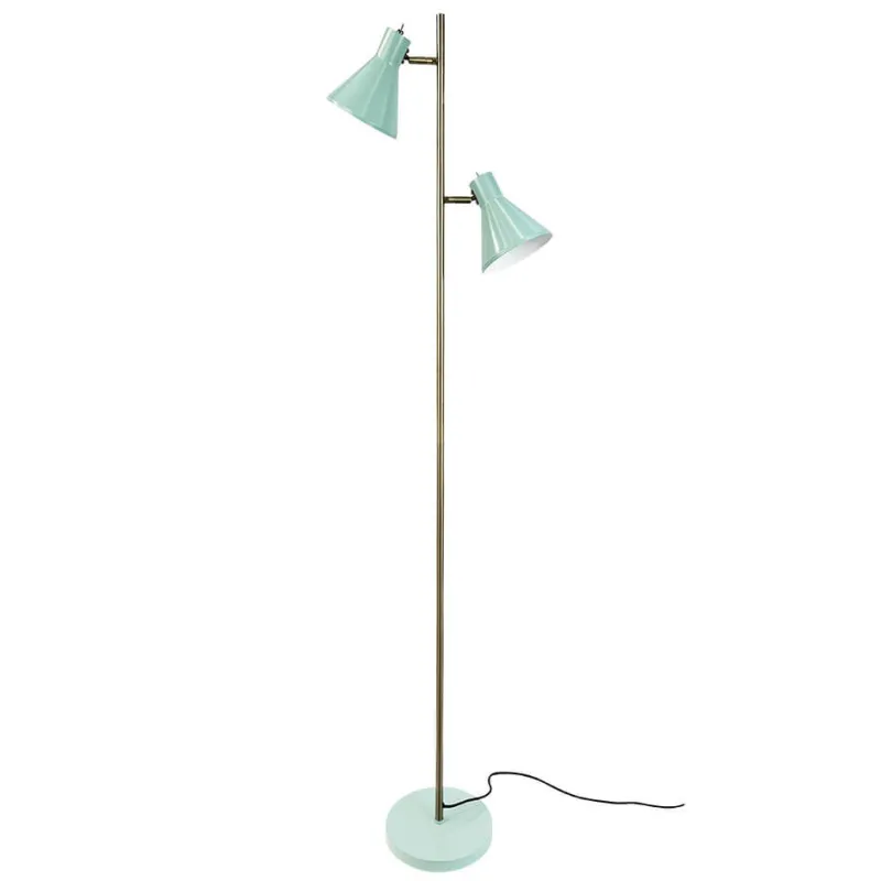 Hot Sleep gulvlampe, mint Messinglamper|Standerlamper