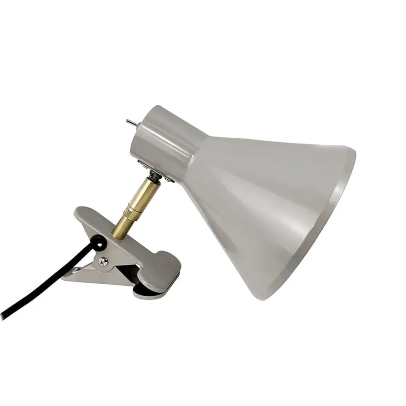 Online Sleep klemmelampe, brun Messinglamper|Klemmelamper