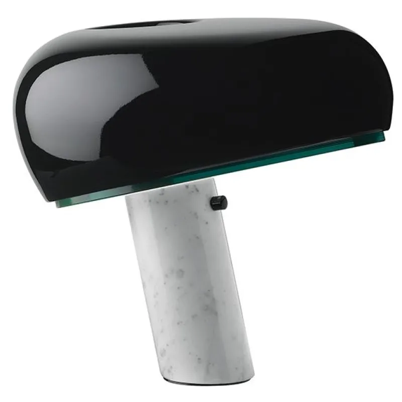 New Snoopy Bordlampe, sort Marmor Lamper|Stue Lamper