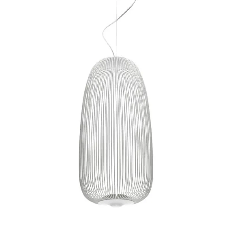 Clearance Spokes 1 LED MyLight pendel, Hvid Hvide Lamper|Kontorlamper