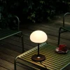 New Sponge on a stick batterilampe, sort Transportable Lamper|Havelamper