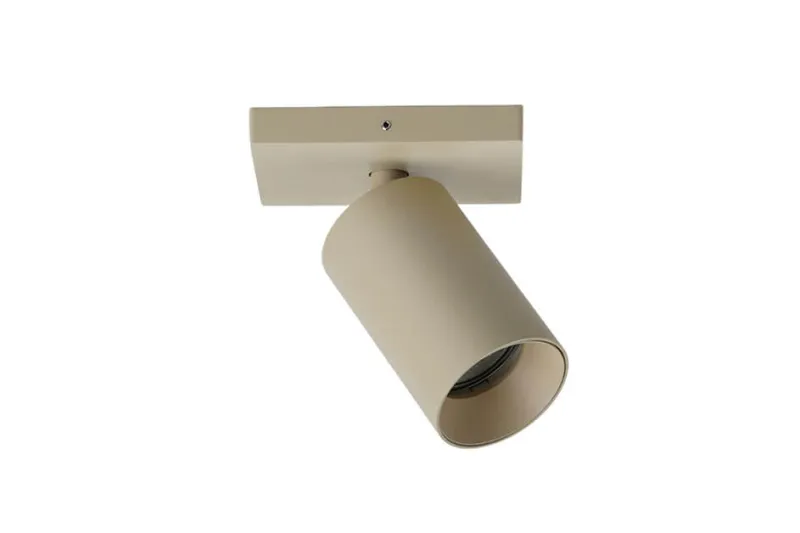 Online SPOTON1 loftlampe/spot, beige Spotlampe|Lamper Til Værksted