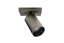 Best SpotOn1 loftlampe/spot, titanium Spotlampe|Lamper Til Værksted