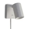 Clearance SpotOn1 Wall m/afbryder væglampe/spot, hvid Hvide Lamper|Læselamper