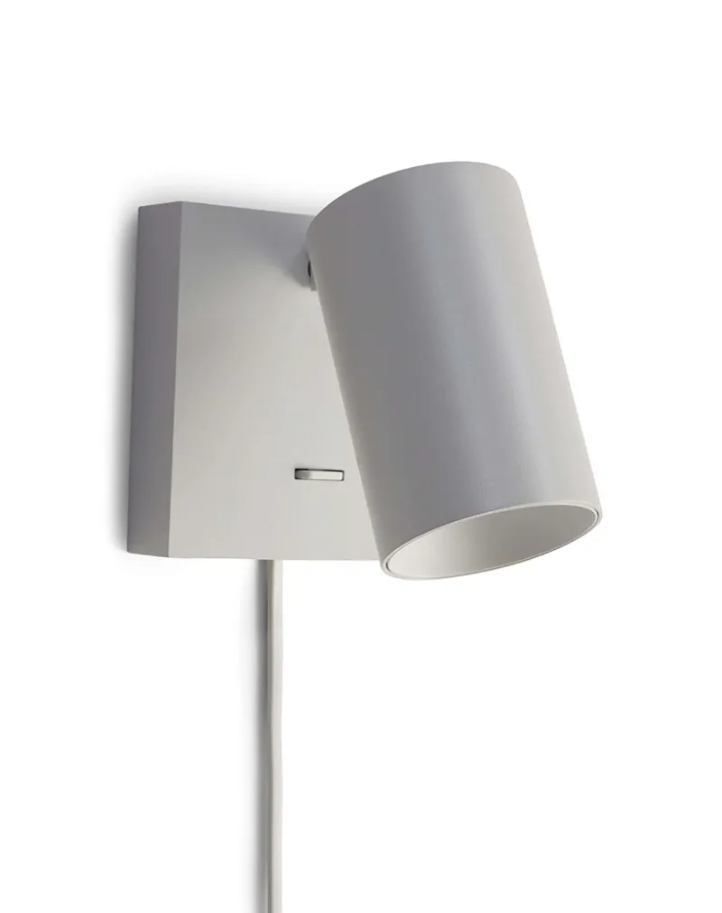 Clearance SpotOn1 Wall m/afbryder væglampe/spot, hvid Hvide Lamper|Læselamper