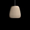 Outlet ST906 pendel, birk/natur, 23 x 27 cm Lamper I Træ|Hængelamper