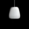 Best ST906 pendel, papir/hvid, 23 x 27 cm Hvide Lamper|Hængelamper