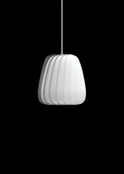 Best ST906 pendel, papir/hvid, 23 x 27 cm Hvide Lamper|Hængelamper