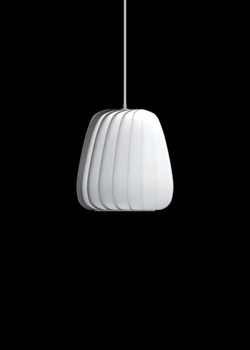 Best ST906 pendel, papir/hvid, 23 x 27 cm Hvide Lamper|Hængelamper