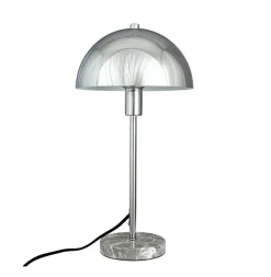 Clearance Stockholm D20 bordlampe, krom/marmor Marmor Lamper|Krom Lamper