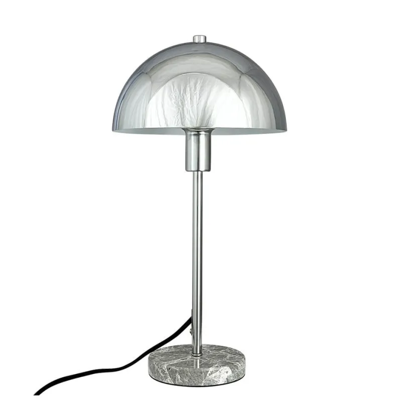 Clearance Stockholm D20 bordlampe, krom/marmor Marmor Lamper|Krom Lamper