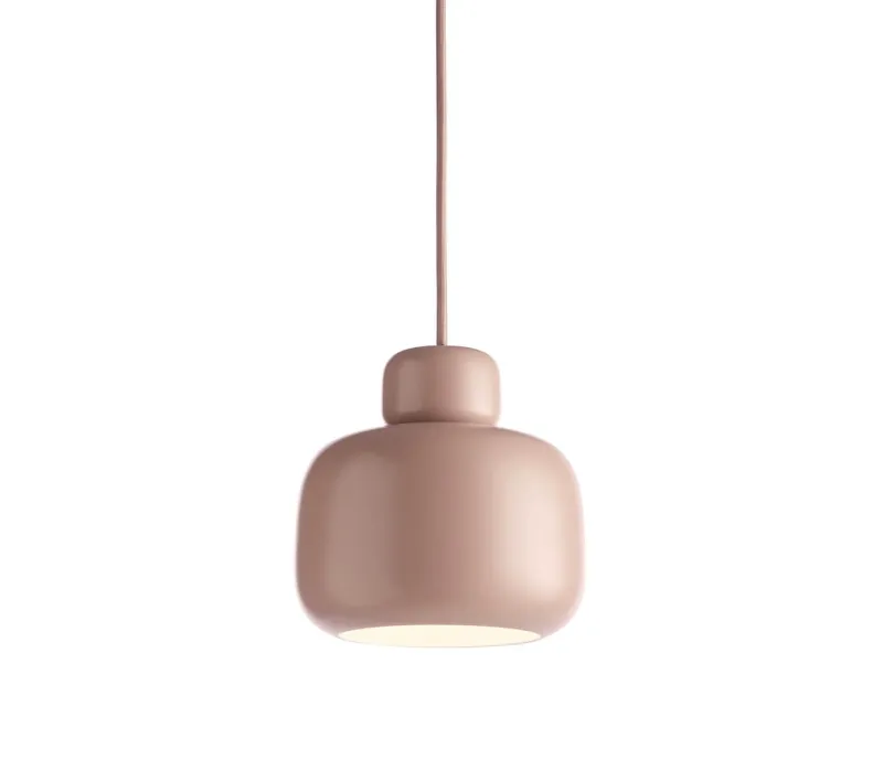 Sale Stone pendel lille, dusty rose Spisebordslamper|Hængelamper