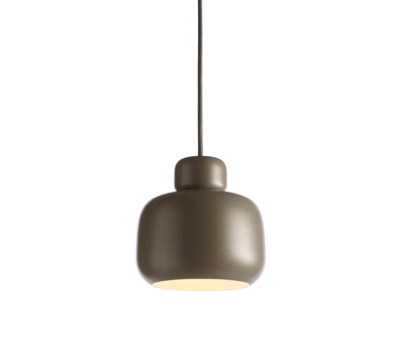 Outlet Stone pendel lille, taupe Spisebordslamper|Hængelamper