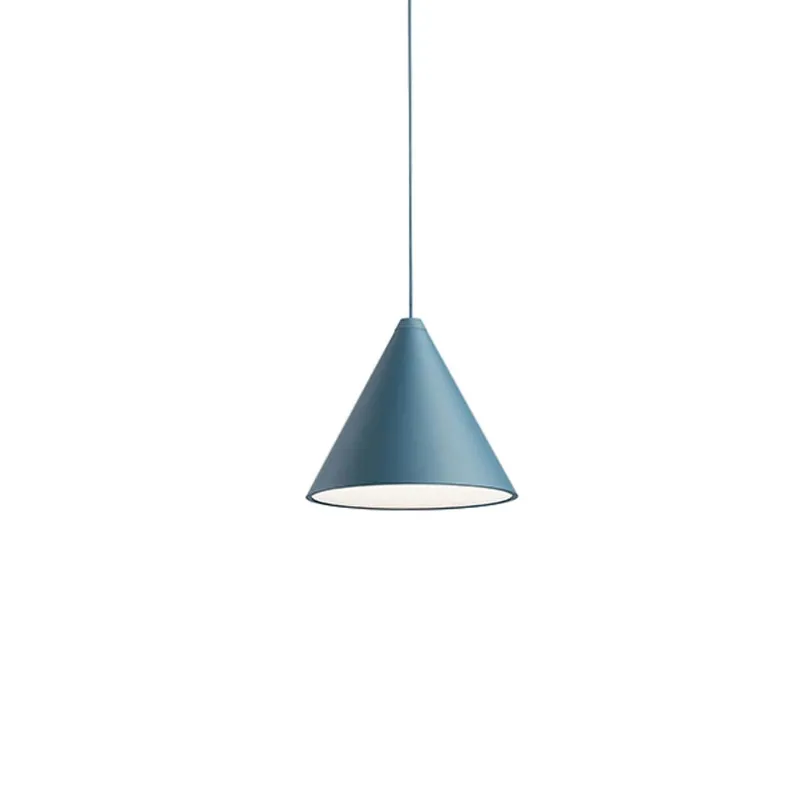 Discount String Light cone pendel 12m m/dæmper, blå Pendler|Entre Lamper