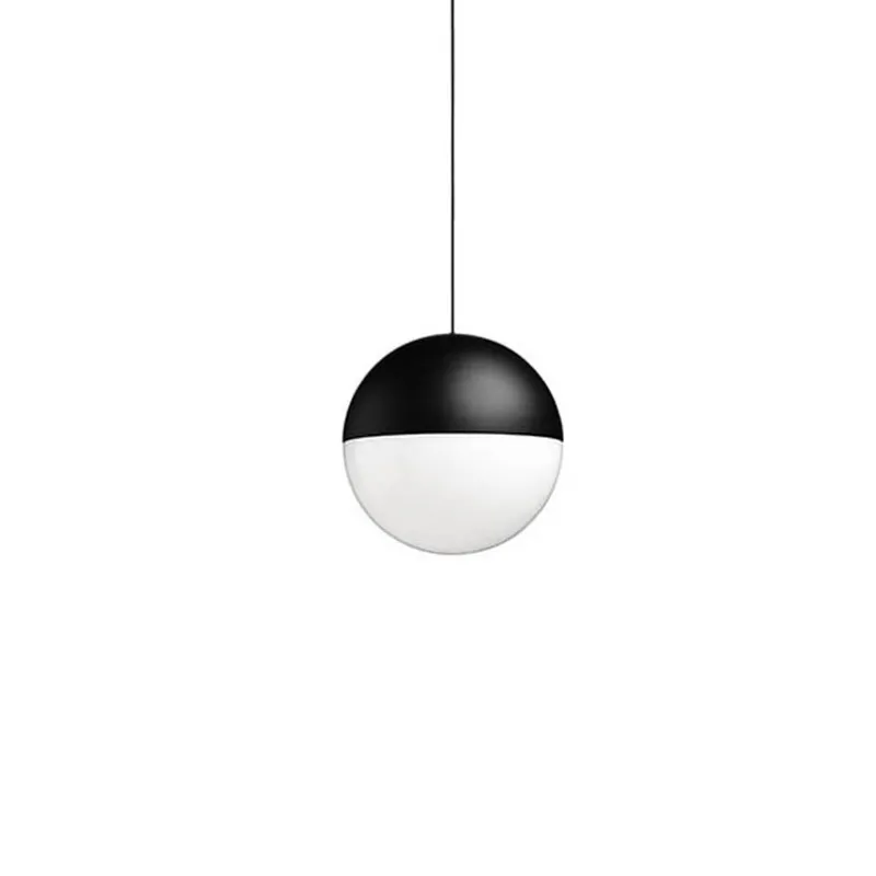 Clearance String Light sphere pendel 22m, sort Pendler