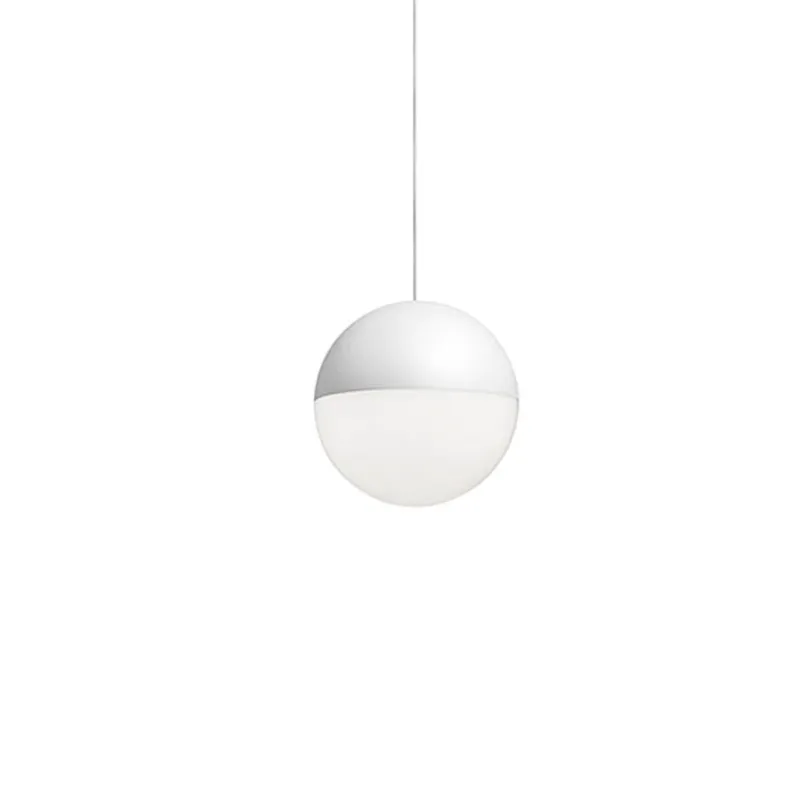 Online String Light sphere pendel 12m m/dæmper, hvid Hvide Lamper|Pendler