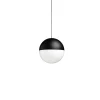 Discount String Light sphere pendel 22m m/dæmper, sort Pendler|Entre Lamper