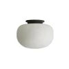 Outlet Supernate loftlampe Ø28, opal/sort Hvide Lamper|Glas Lamper