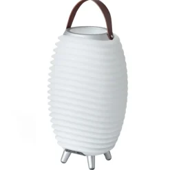 Hot Synergy 2.0 model 65 lampe m/højtaler & vinkøler (ny model) Hvide Lamper|Transportable Lamper
