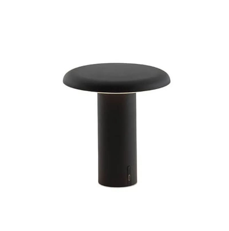 Discount Takku bordlampe / batterilampe, lakeret sort Transportable Lamper|Lamper Til Reol