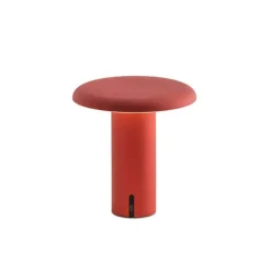 Best Takku bordlampe / batterilampe, anodiseret rød Transportable Lamper|Lamper Til Reol