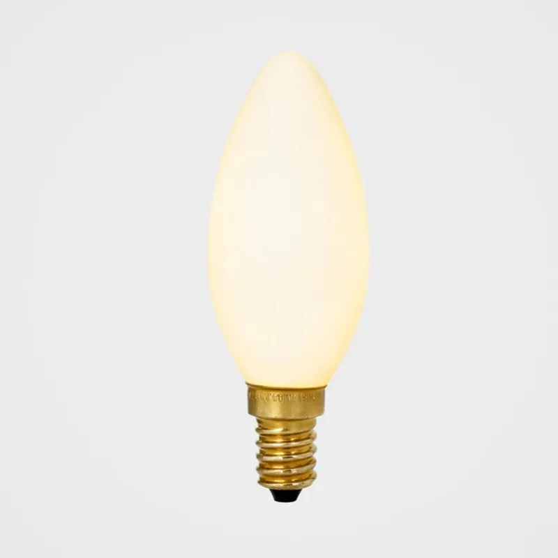 Outlet Candle E14 4W LED pære, mat hvid Dim to Warm Pærer|Led Pærer
