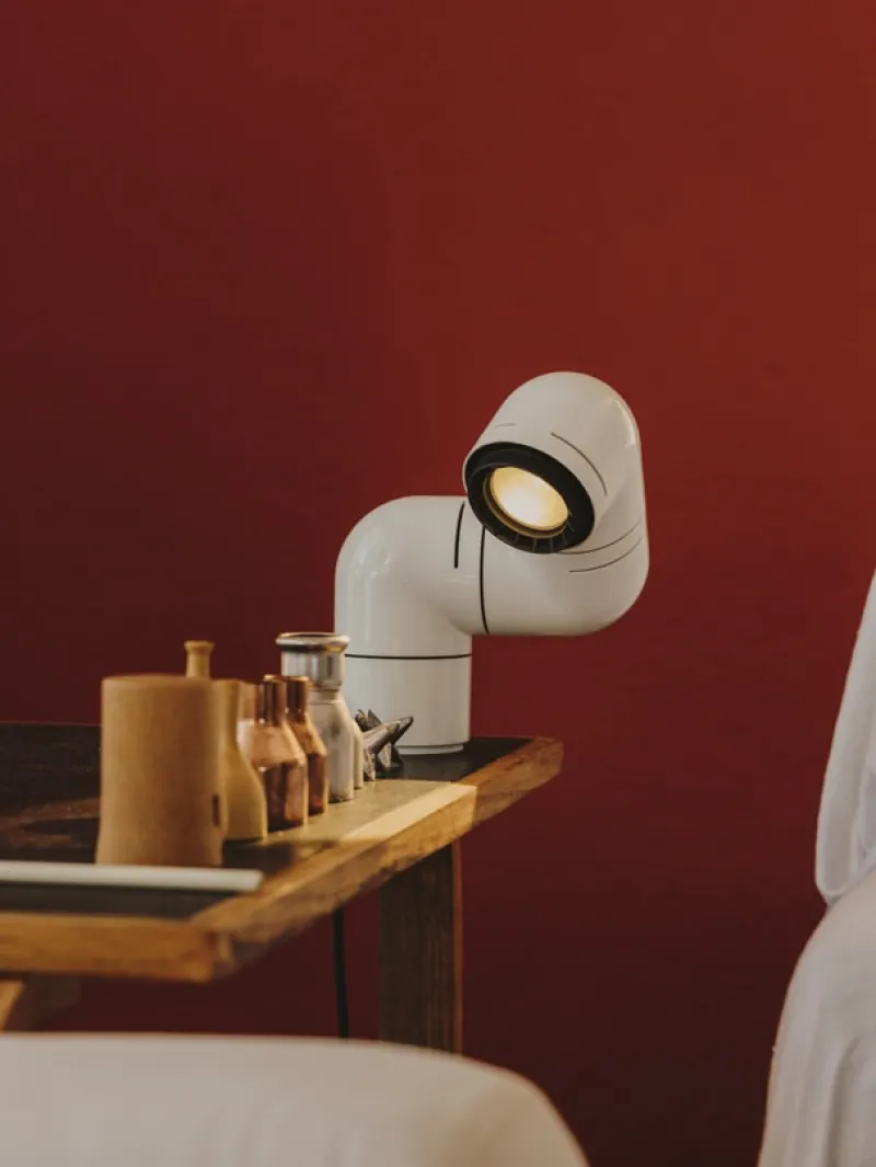 Clearance Tatu bordlampe, hvid Hvide Lamper|Lamper Til Natbord
