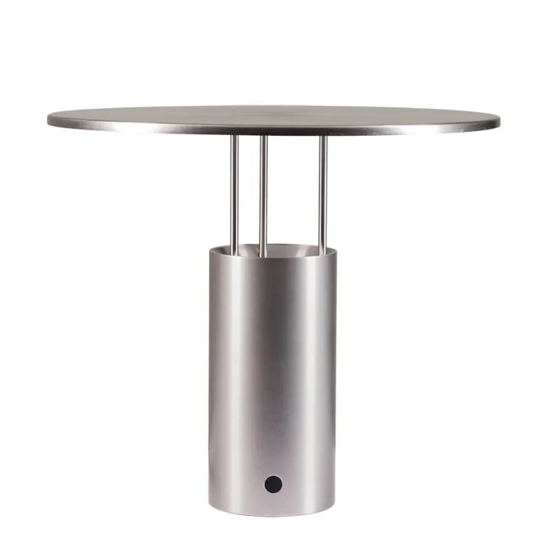 Discount Tempel bordlampe, stål Skrivebordslamper|Lamper Til Reol
