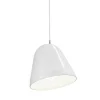 Clearance Tilt pendel Ø28, hvid/hvid ledning Hvide Lamper|Hængelamper