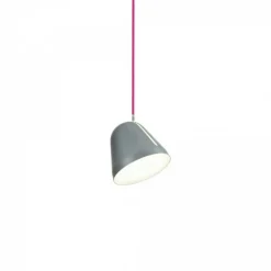 New Tilt S pendel Ø18, grå/rosa Hængelamper