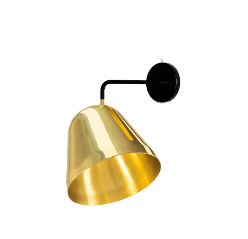 New Tilt væglampe, messing Messinglamper|Køkkenlamper