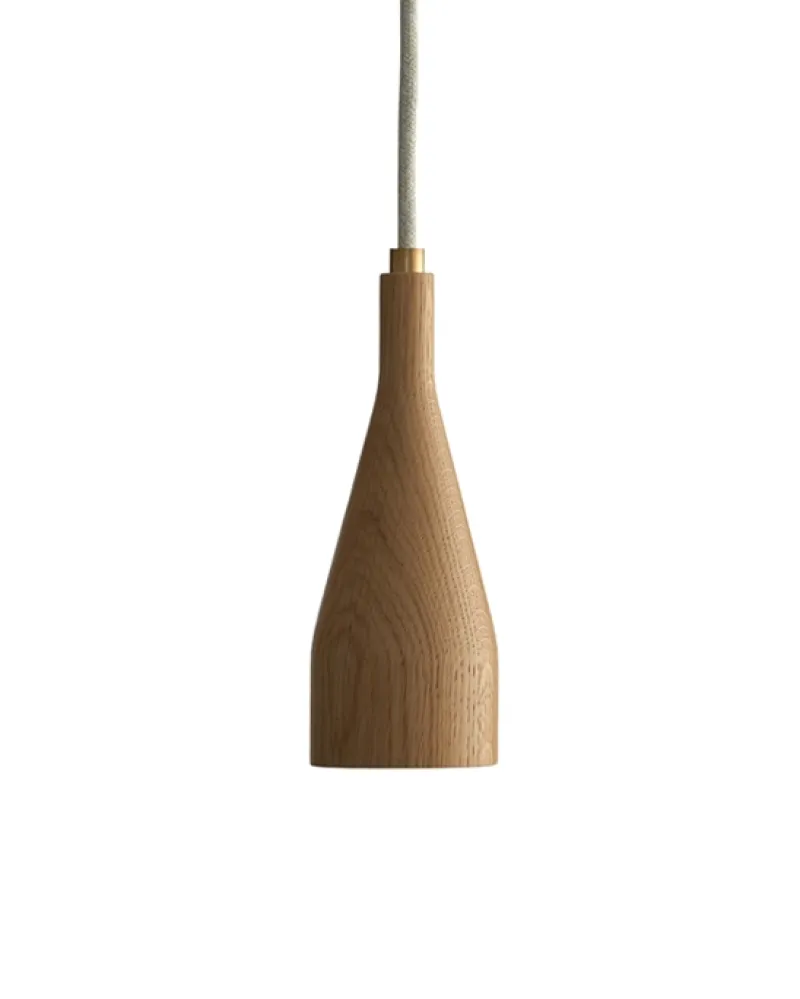Outlet Timber pendel small, eg Lamper I Træ|Hængelamper