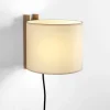 Hot TMM Corto væglampe, bøg/beige m/ledning Lamper I Træ|Stue Lamper