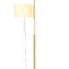 TMM gulvlampe, eg/beige Lamper I Træ|Standerlamper