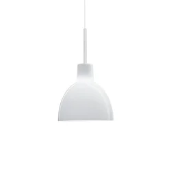 Online Toldbod Ø22 pendel, hvid opal Hvide Lamper|Glas Lamper