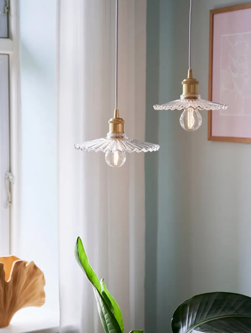Online Torina 20 pendel, klar Glas Lamper|Spisebordslamper