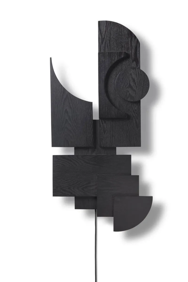 Hot Totem Deco væglampe, sort Børn Sorte Væglamper|Lamper Til Teenageværelse
