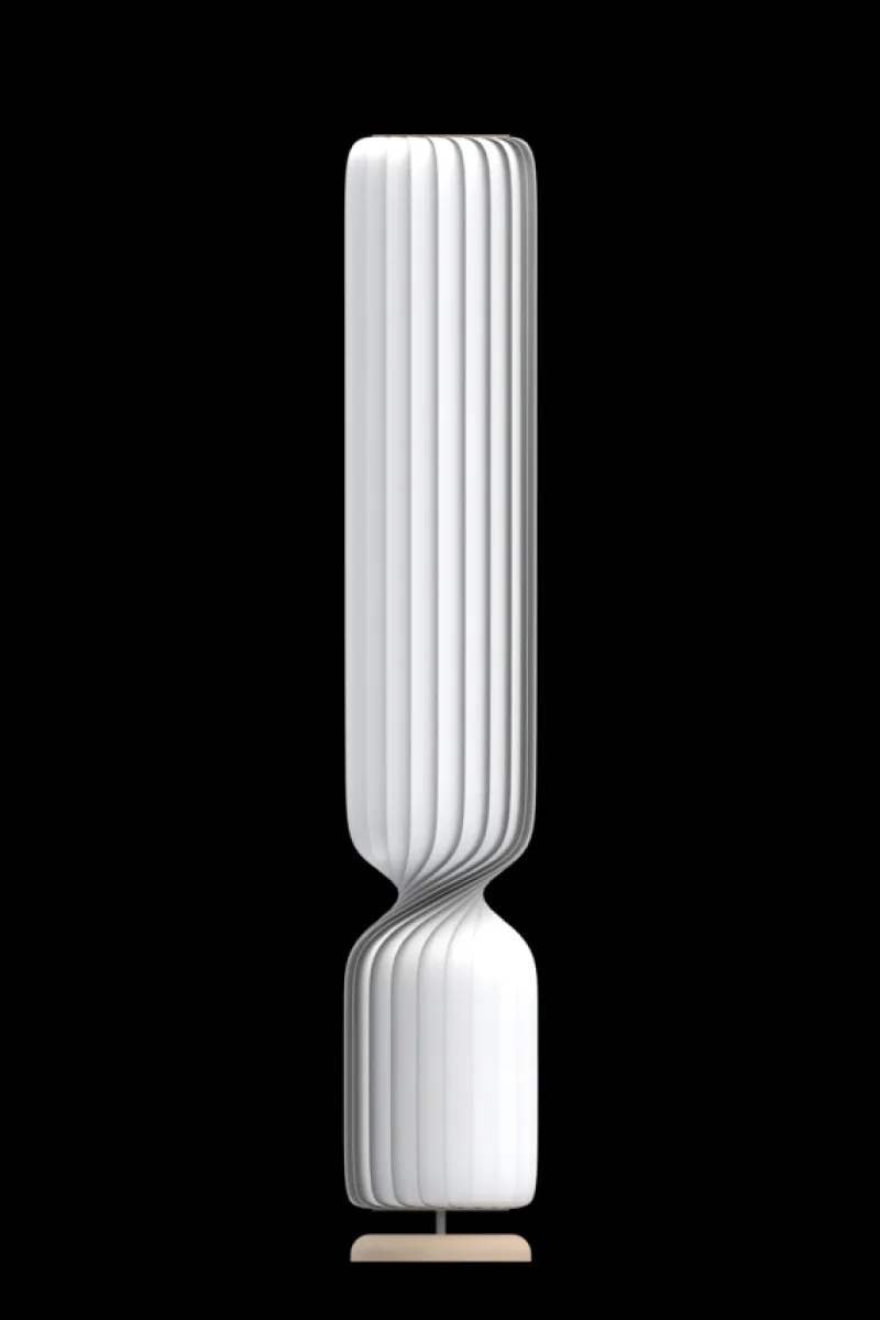 New TR41 gulvlampe, PC Nonwoven/hvid 147 x 25 cm Standerlamper|Kontorlamper