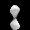 Clearance TR32 gulvlampe, PC Nonwoven/hvid, 40 x 110 cm Standerlamper|Gulvlamper