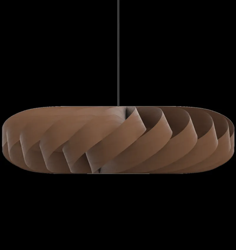 Discount TR5 pendel, birk/brun, 100 x 30 cm Lamper I Træ|Hængelamper