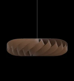 Online TR5 pendel, birk/brun, 80 x 22 cm Lamper I Træ|Hængelamper