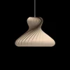 Hot TR22 pendel, birk/natur, 42 x 30 cm Lamper I Træ|Hængelamper