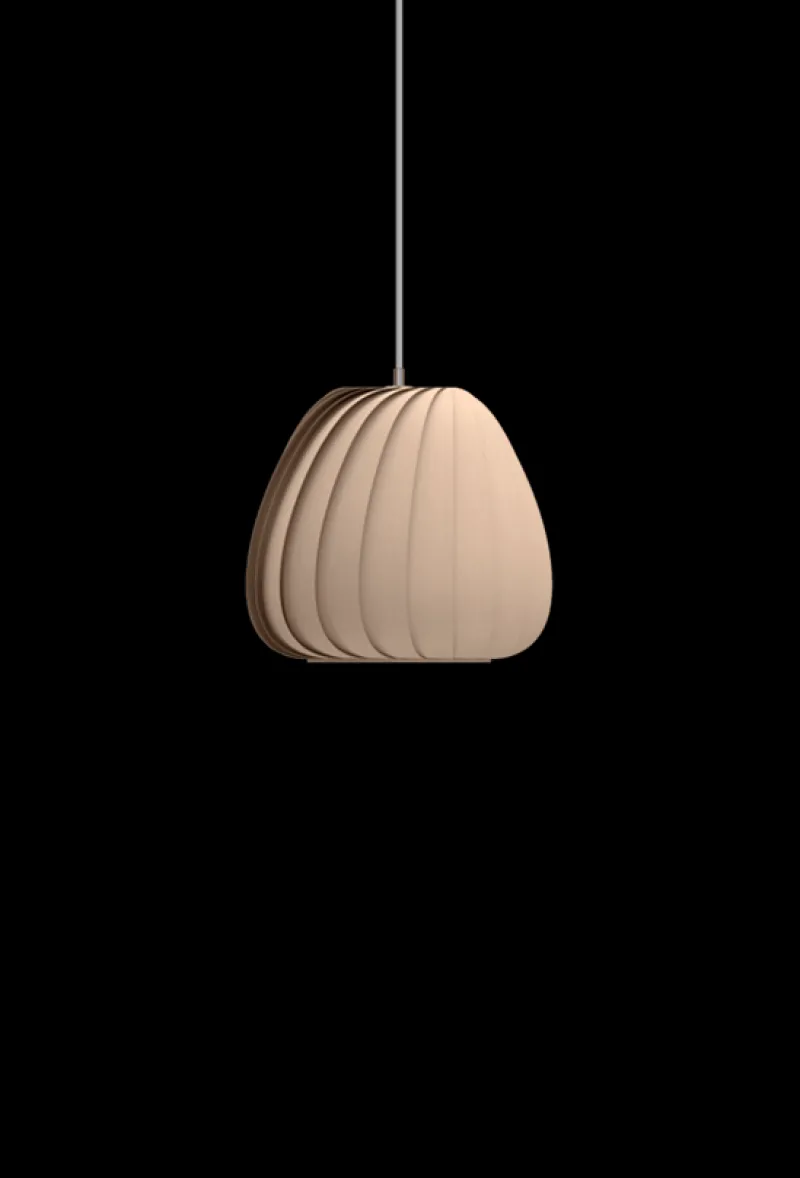 Best TR12 pendel, birk/natur, 30 x 25 cm Lamper I Træ|Hængelamper