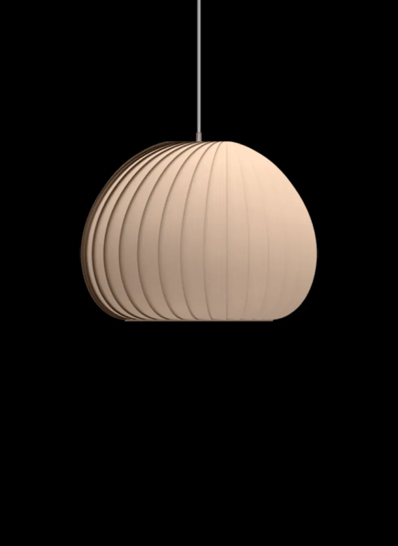Discount TR12 pendel, birk/natur, 45 x 35 cm Lamper I Træ|Hængelamper