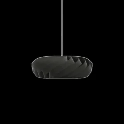 New TR5 pendel, birk/sort, 40 x 18 cm Lamper I Træ|Hængelamper