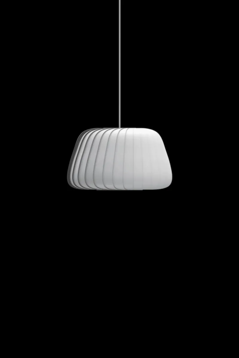 Best TR19 pendel, papir/hvid, 40 x 22 cm Hvide Lamper|Spisebordslamper