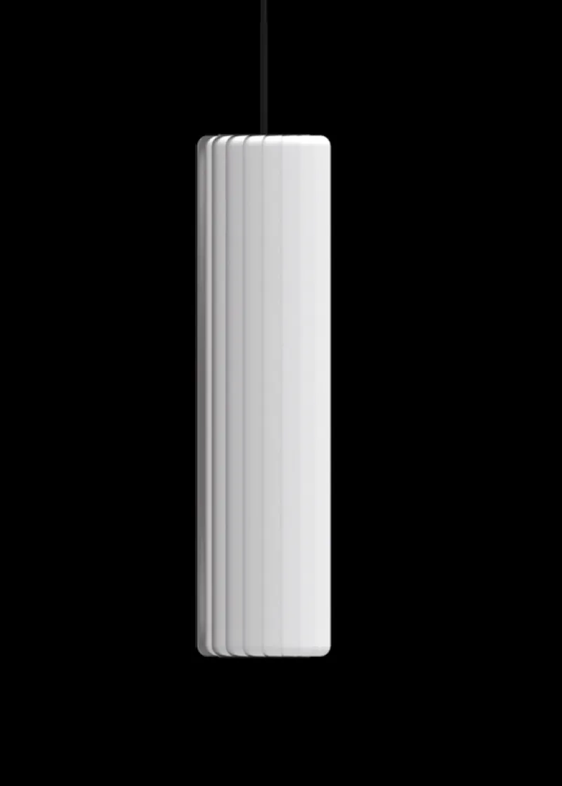 Hot TR37 pendel, PC Nonwoven/hvid, 25 x 94 cm Hvide Lamper|Hængelamper