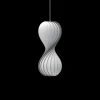 New TR7 pendel, plastik/hvid, 25 x 55 cm Hvide Lamper|Spisebordslamper